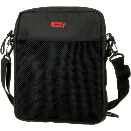 Levi's - Men's Dual Strap Crossbody Bag, One Size, Durable Fabric, Stylish Design