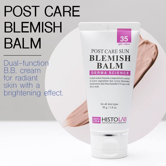 HISTOLAB Blemish Balm Best BB Cream Korean Food For Face Blemish Skin Care Healer (Post Laser Sun BB Cream) - Medaid International