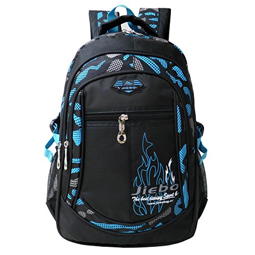 Sopnorm - Waterproof Durable School Backpack for Boys, Ideal for Grades 2-5