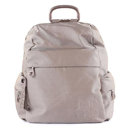 Mandarina Duck - Women's Md20 Tracolla Bag, Beige, Lightweight Tessuto, 10x21x28.5 cm
