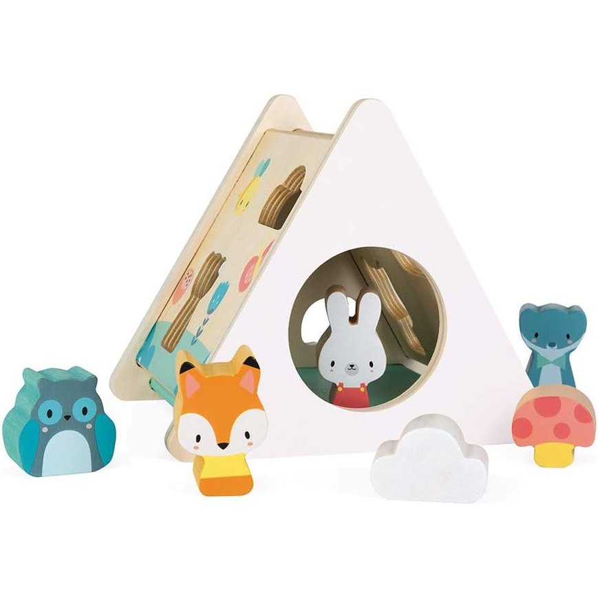 Janod - Pure Shape Sorter - Wood