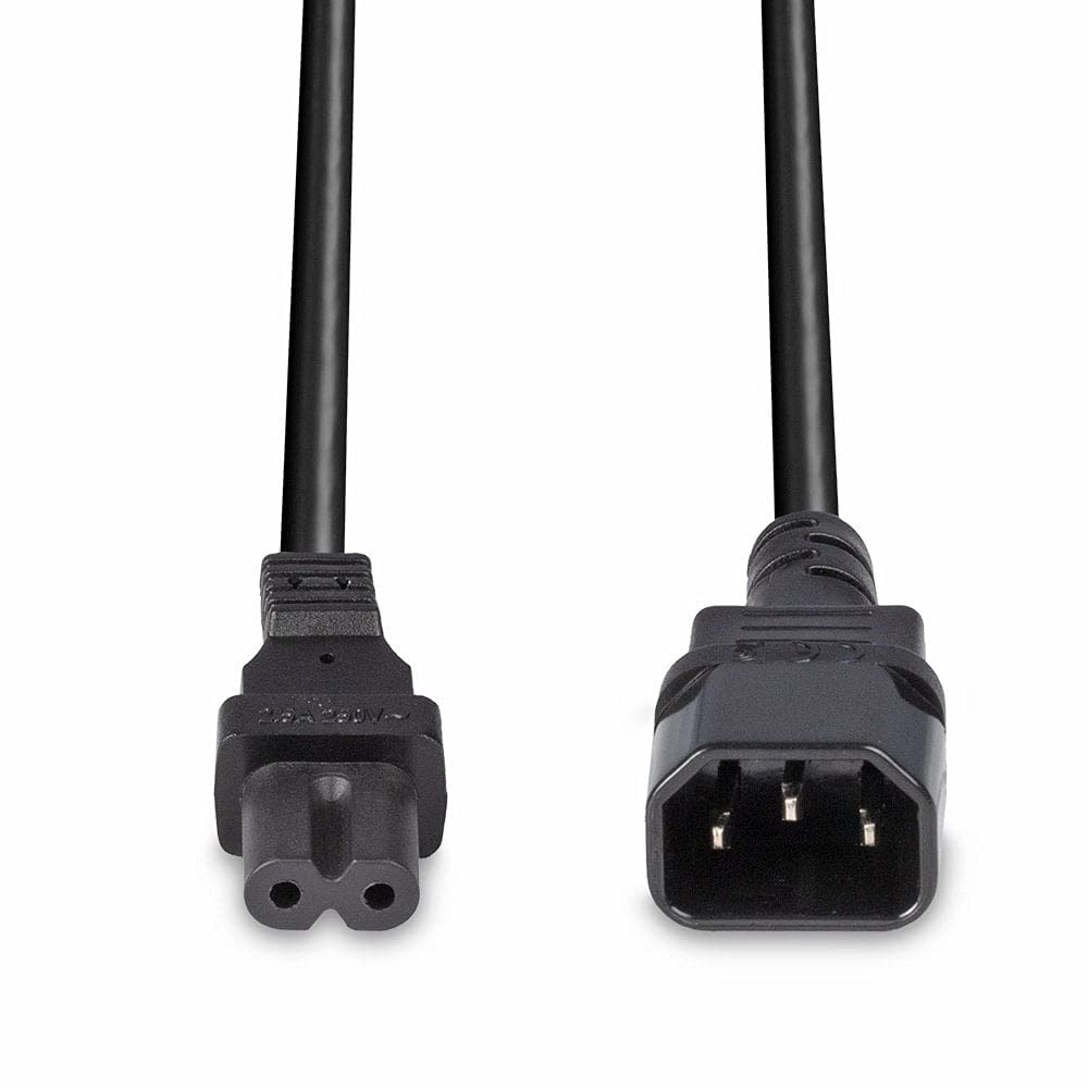 LINDY 1 M Iec C14 to Iec C7 Figure 8 Power Lead Extension Cable Black - Medaid International
