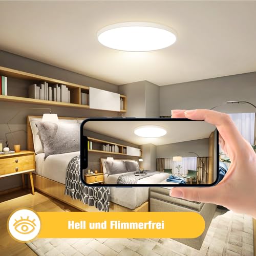 Ouila - Modern LED Ceiling Light with Energy Efficiency and Sleek Design