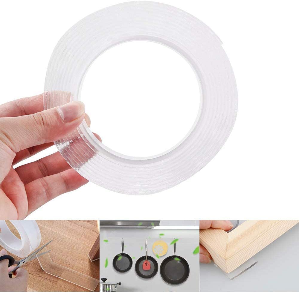 Reusable Double-Sided Grip Tape – Heavy Duty Mounting Roll