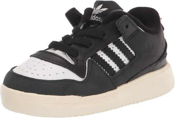 Adidas Baby Black & White Low Elastic Lace Sneaker|Adidas In Lebanon
