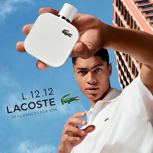 LACOSTE L.12.12 Blanc Eau De Parfum for Men - Father's Day Gift - Medaid International