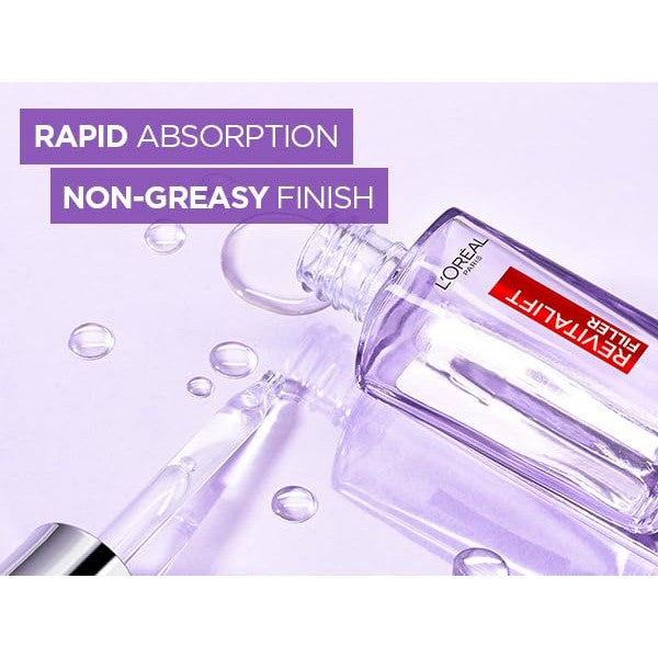 L Oreal Paris Serum Revitalift Filler [+Hyaluronic Acid], 1.5% Pure Concentrated Hyaluronic Acid Dropper Serum - Medaid International