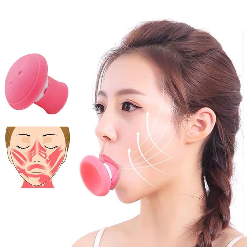 SURORAIN Face Exerciser, Facial Yoga for Skin Tighten Firm, Jaw Exerciser, Double Chin Breathing Exercise Device Jaw Face Slimmer for Women and Men - Medaid International