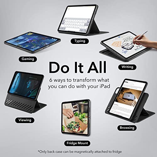 Esr - Rugged iPad Pro 11 Case with Screen Protector, Magnetic Cover & Stand