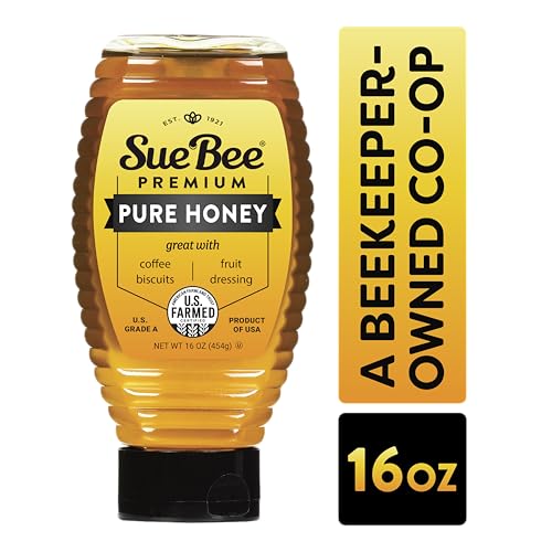 Sue Bee Pure Premium Honey From USA Beekeepers, 16 Ounce - Medaid International