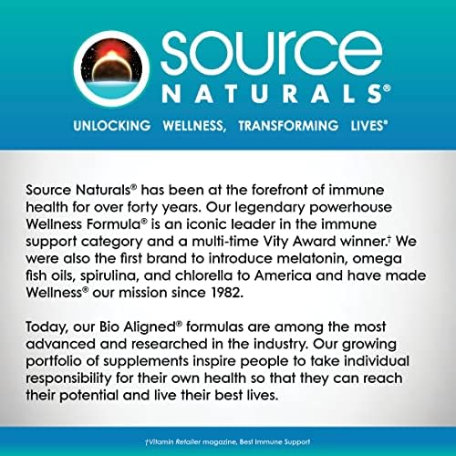 Source Naturals Magnesium Bis-Glycinate, Superior Bioavailable Chelate*, Chelated for Increased Absorption, 200 mg per Serving - 120 Tablets - Medaid International