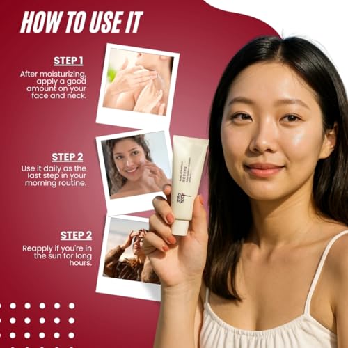 Relief Sun Organic Sunscreen SPF 50+ PA++++ – Lightweight Korean UV Protection for Face – Rice and Skin-Balancing Probiotics – 50 ml / 1.69 fl oz - Medaid International
