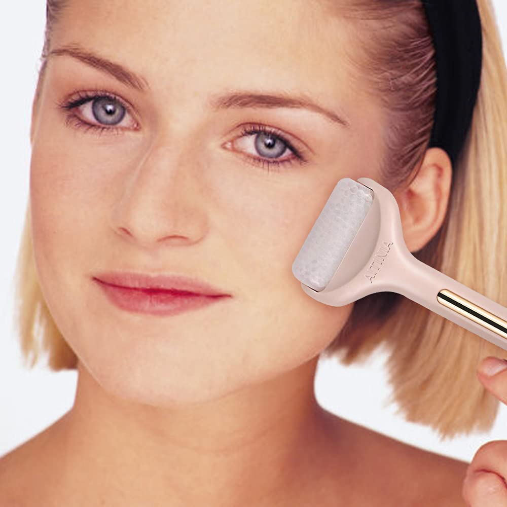 AITINIA Ice Roller Face Roller Massager for Puffiness Relief Pain and Minor Injury Beauty Products to Tighten Pores Whiten Skin - Medaid International