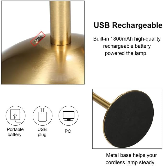 Rechargeable Table Lamp