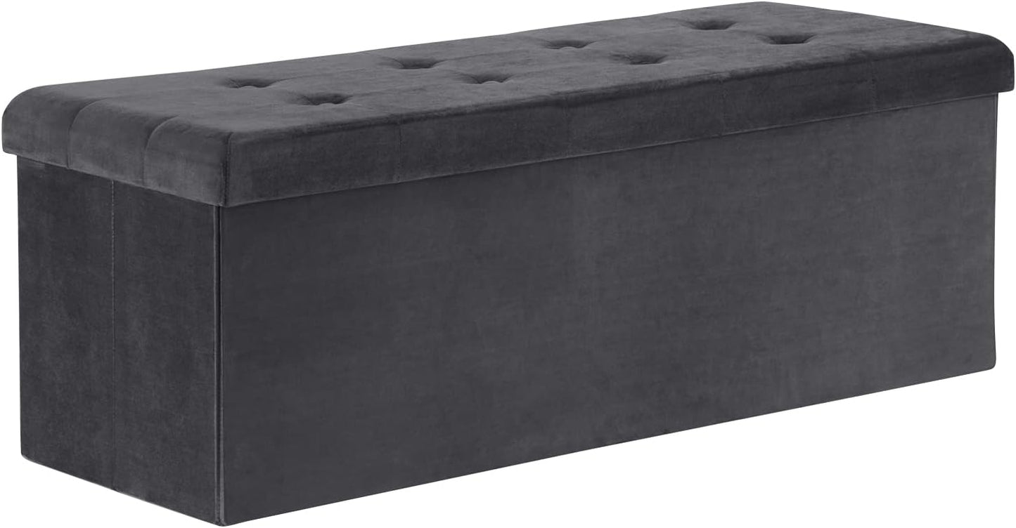 WOLTU Footstool Storage bench (SH73GR)