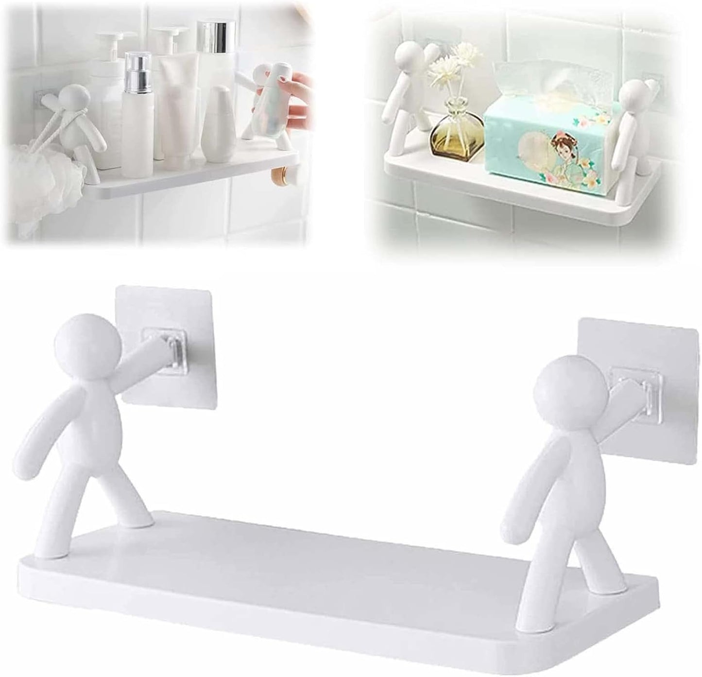 Qayra™️ Wall Mounted Bathroom Shelf Holder