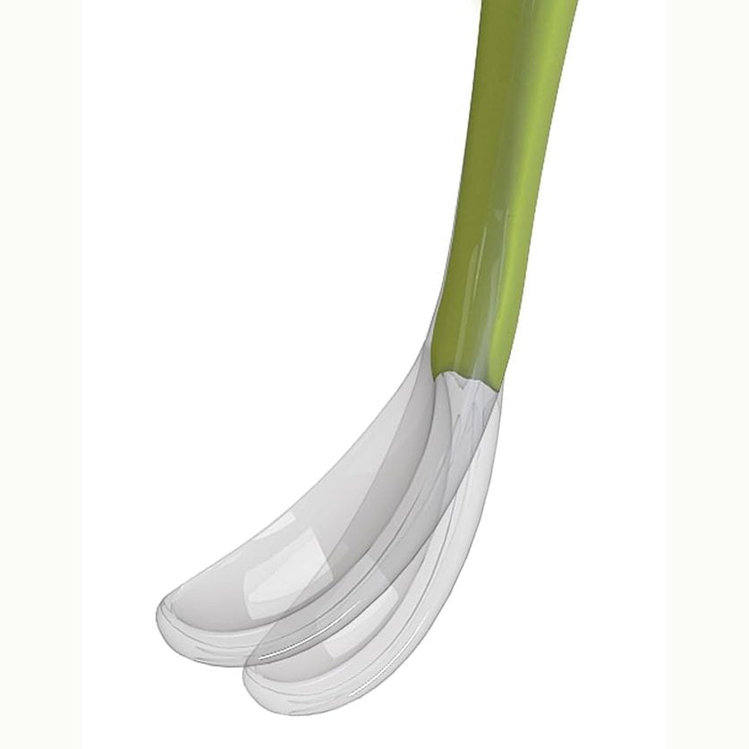 Chicco - Soft Silicone Spoon - (6m+) - Green