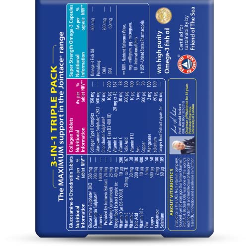 Vitabiotics Jointace Max Tablets - 84 Tablets - Medaid International