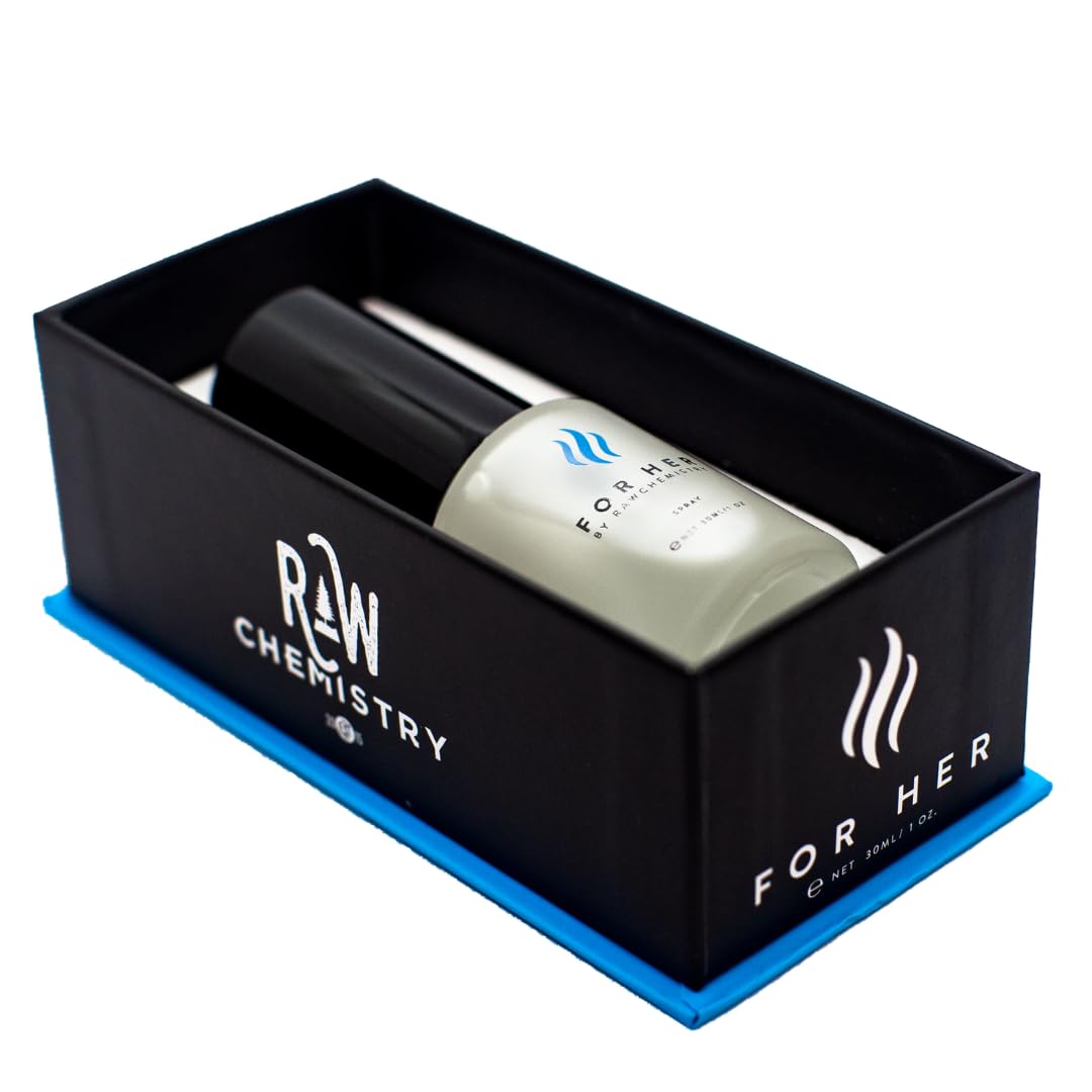 RawChemistry For Her A Pheromone Infused Perfume, for Her - Elegance, Extra Strength Formula 1 oz. - Medaid International