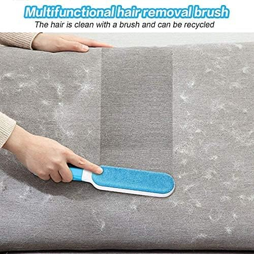 Pet Hair Remover Brush for Dogs and Cats with Efficient Double-Sided Self Cleaning Base, Animal Hair Removal Tool - Medaid International