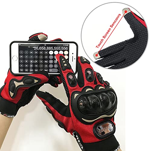 Ges - Waterproof Touch Screen Gloves for Motocross, Climbing & Hiking