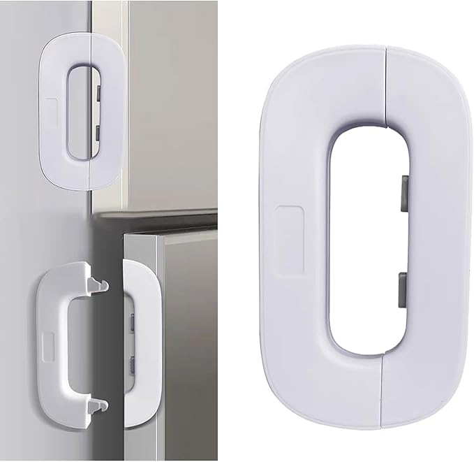 Fridge Door Lock for Kids – Easy No-Drill Safety Lock