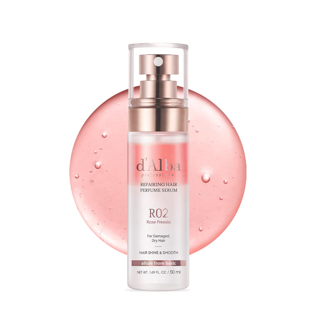 d'alba Piedmont Italian White Truffle Professional Repairing Hair Perfume Serum Fragrance (1.69 fl oz) - Medaid International