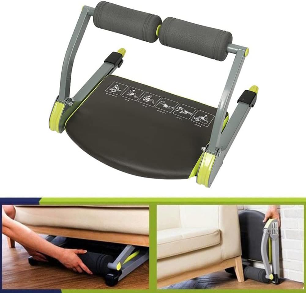 6-in-1 Home Workout Station – Push-Up & Abs Trainer with Massage Support