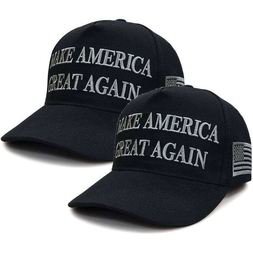 AirPlace Dark MAGA Hat, Make American Great Again Hat 2024, 45-47 Trump Hats Never Surrender Slogan Baseball Cap - Medaid International