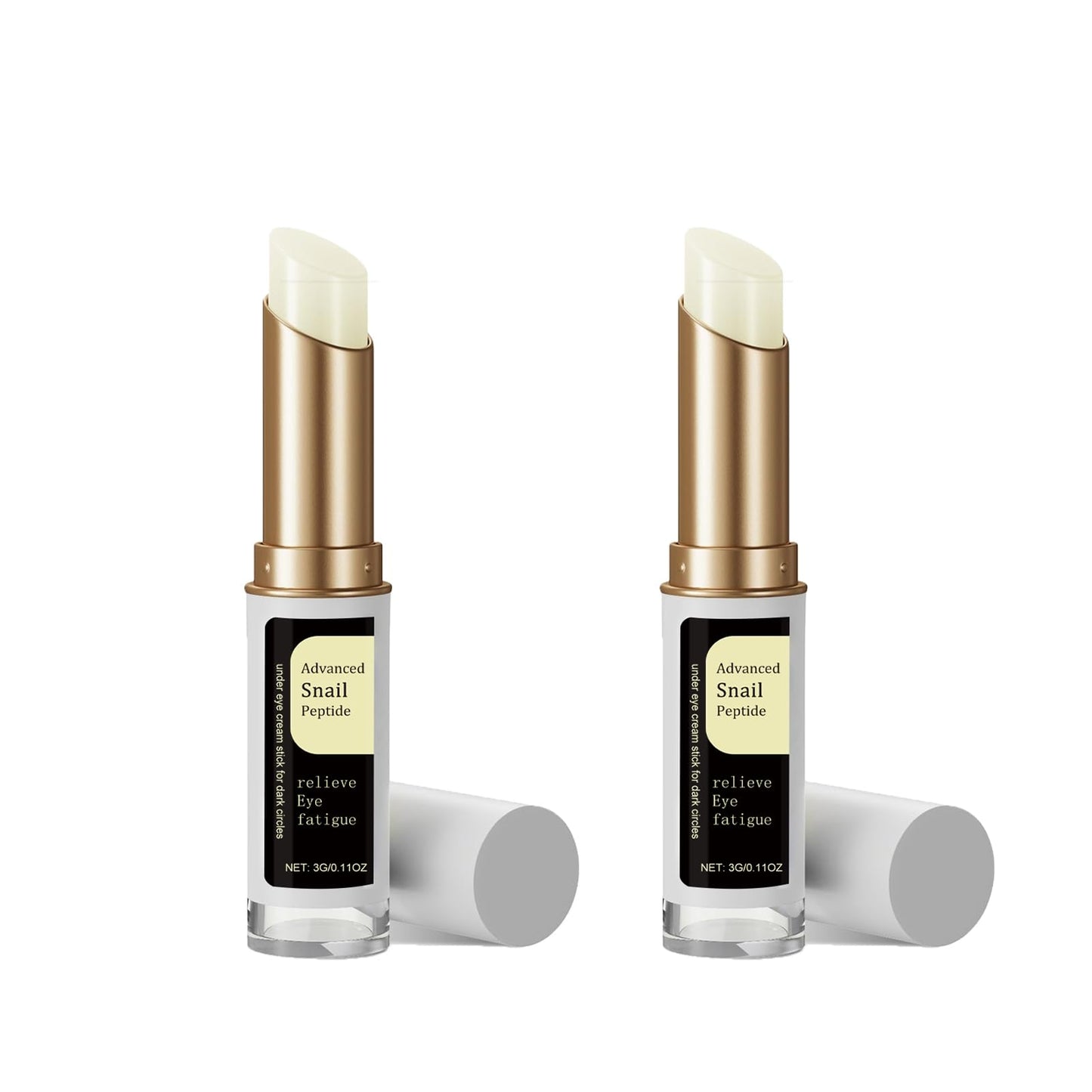 Snail Peptide Eye Cream, Natural Eye Cream With Snail Extract, Instant Tightening, Snail Peptide Eye Cream For Dark Circles and Puffiness (2PCS) - Medaid International