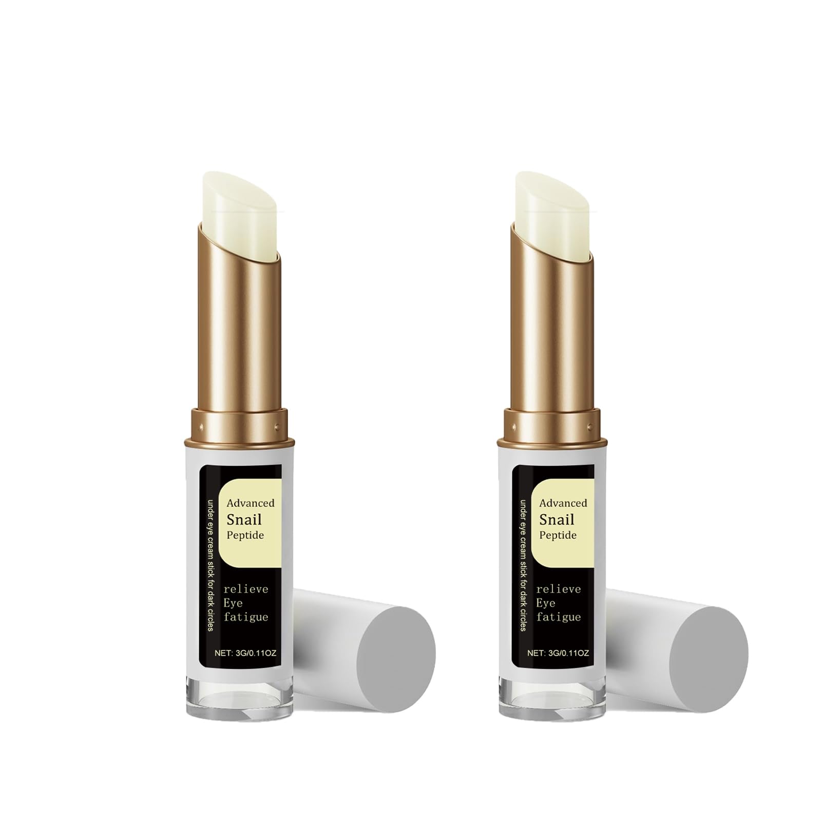 Snail Peptide Eye Cream, Natural Eye Cream With Snail Extract, Instant Tightening, Snail Peptide Eye Cream For Dark Circles and Puffiness (2PCS) - Medaid International