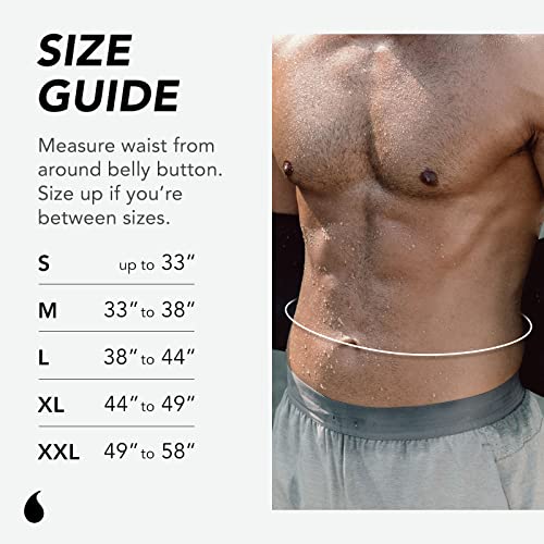 Sports Research® Sweet Sweat Waist Trimmer - Premium Sweat Enhancing Fitness Belt for Women & Men - 5 Adjustable Sizes|B017AGGBTU