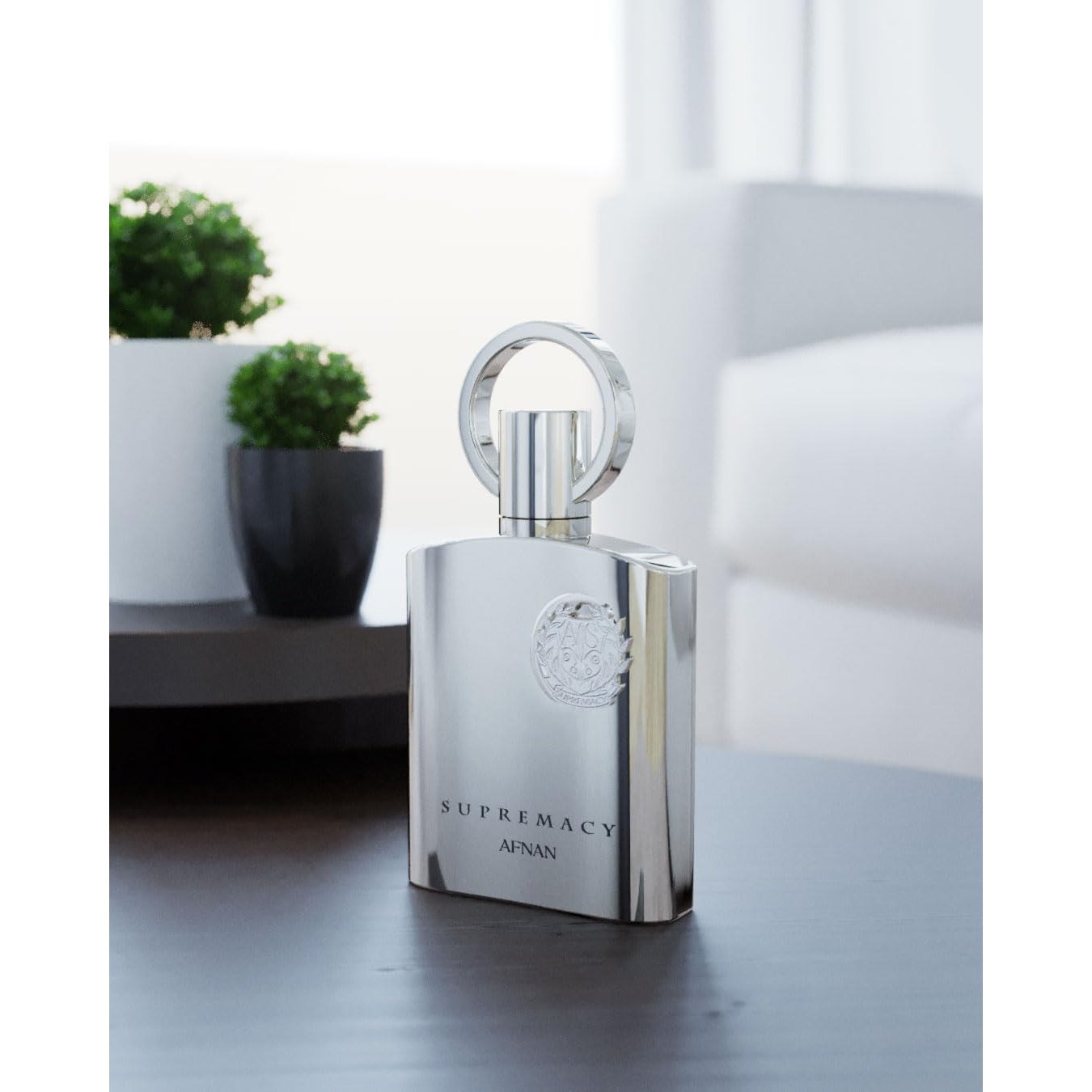 Afnan Supremacy Silver Eau de Parfum for Men, 3.4 Fl. Oz - Medaid International