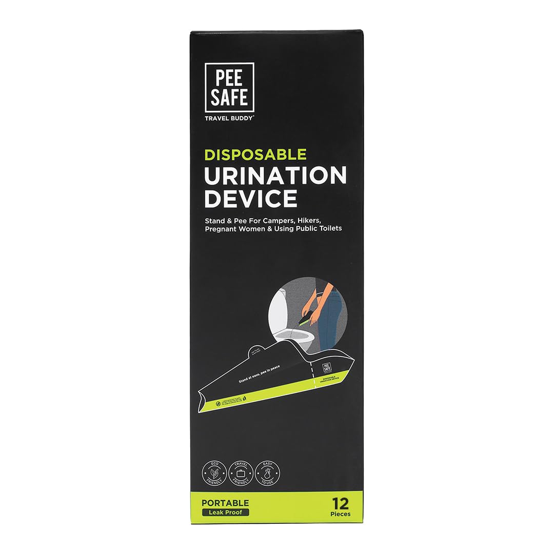 Pee Safe Travel Buddy Foldable & Disposable Urination Device For Women | Ideal For Pregnant Women & Travellers | Easy To Carry | Reduces Risk Of UTI - Medaid International