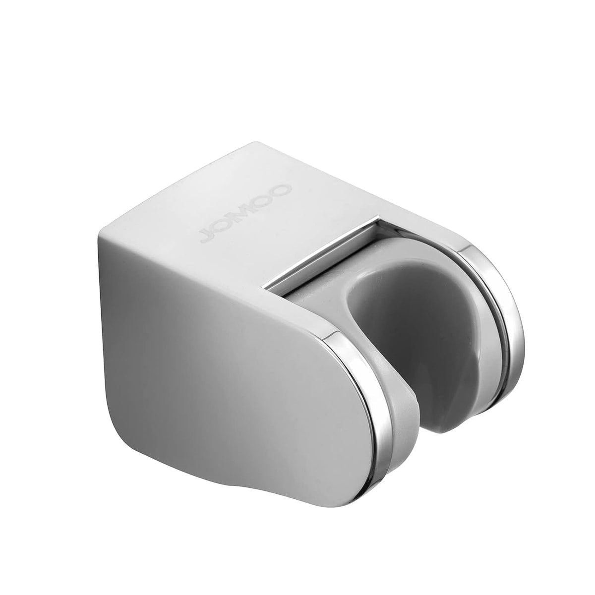 JOMOO Shower Head Holder, Adjustable Shower Head Holder Shower Mounting Brackets Handheld Shower Wand Bracket Shower Wall Mount Holder Chrome Finish