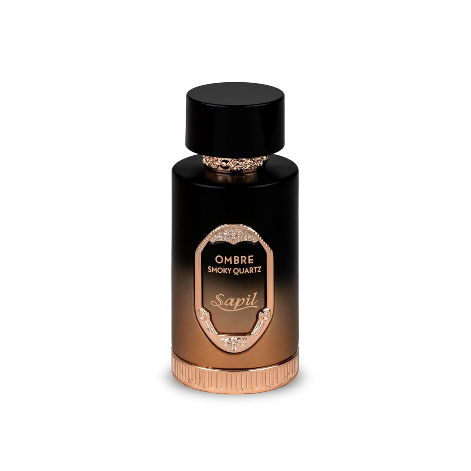 Sapil Ombre Smoky Quartz Unisex Eau De Parfum - Spiced Vanilla, Honey & Tonka Blend - Long-Lasting Warm Aromatic Perfume - 3.38 oz - Medaid International