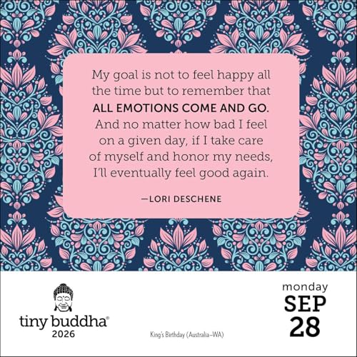 Tiny Buddha 2026 Day-to-Day Calendar: Simple Wisdom for Complex Lives - Medaid International