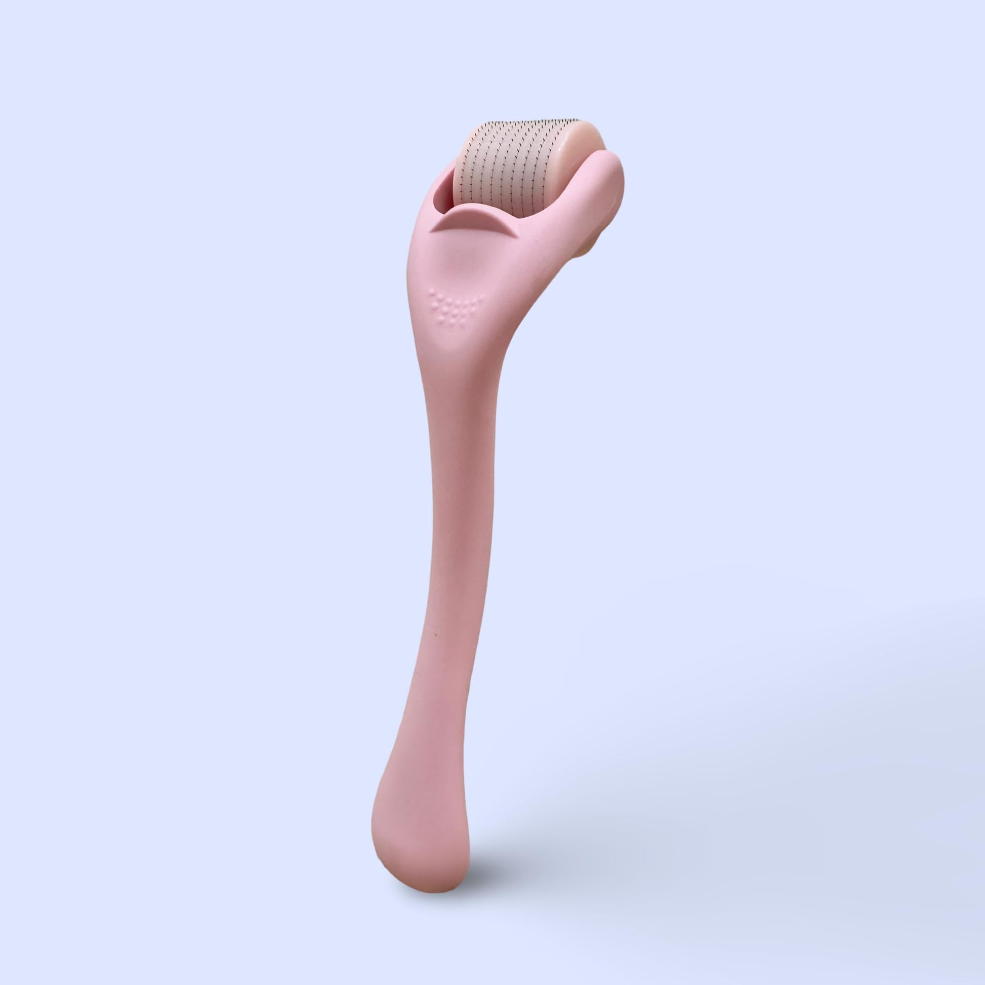 540 Stainless Steel Micropoint Derma Roller – Microneedling Roller for Face, Scalp & Beard – Skin Care Tool for Collagen Boost, Wrinkles & Hair Growth – Storage Case Included (Matte Baby Pink) - Medaid International