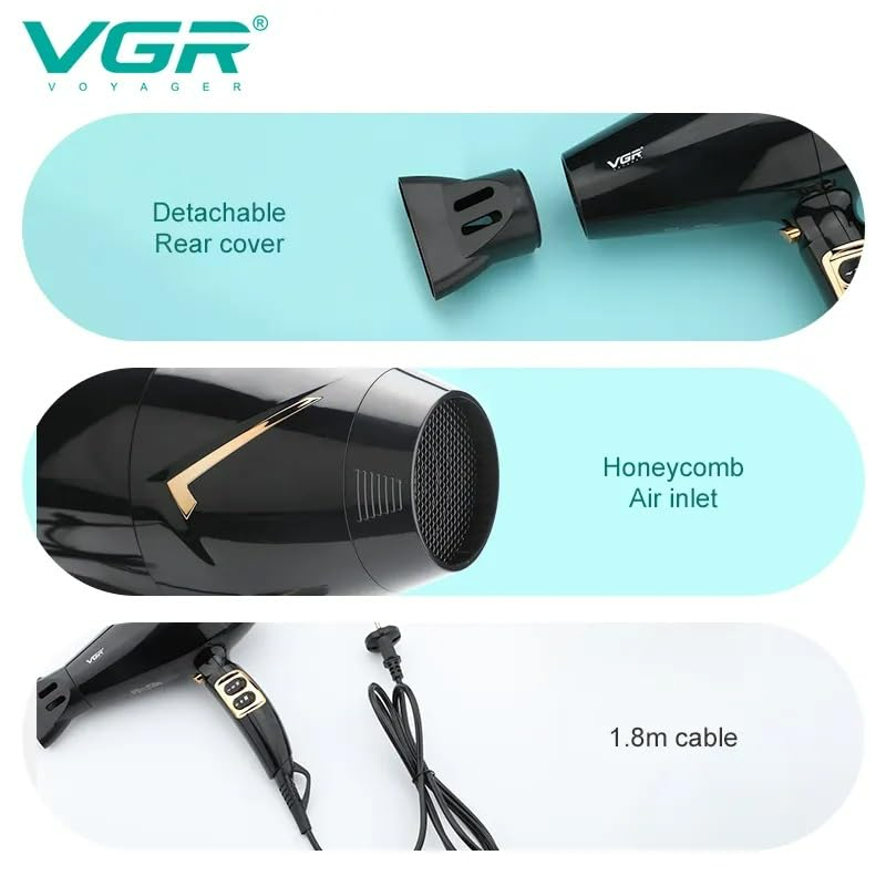 VGR V423 Professional Hair Dryer - Medaid International
