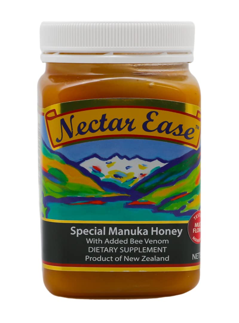 Nectar Ease - Manuka Honey with Bee Venom - by Nelson Honey New Zealand - 500g - Medaid International