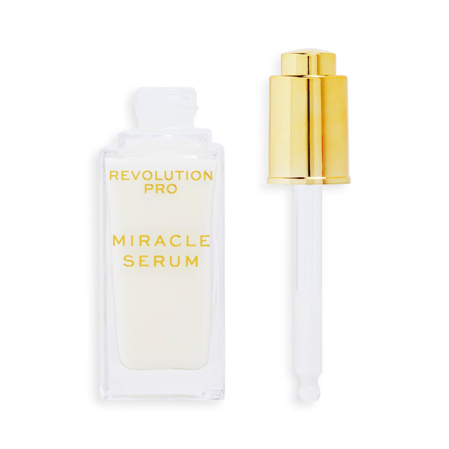 Revolution Pro Miracle Serum, Hydrating Face Serum, Helps Dullness & Uneven Skin Tone with Hyaluronic Acid & Niacinamide, 1 oz - Medaid International