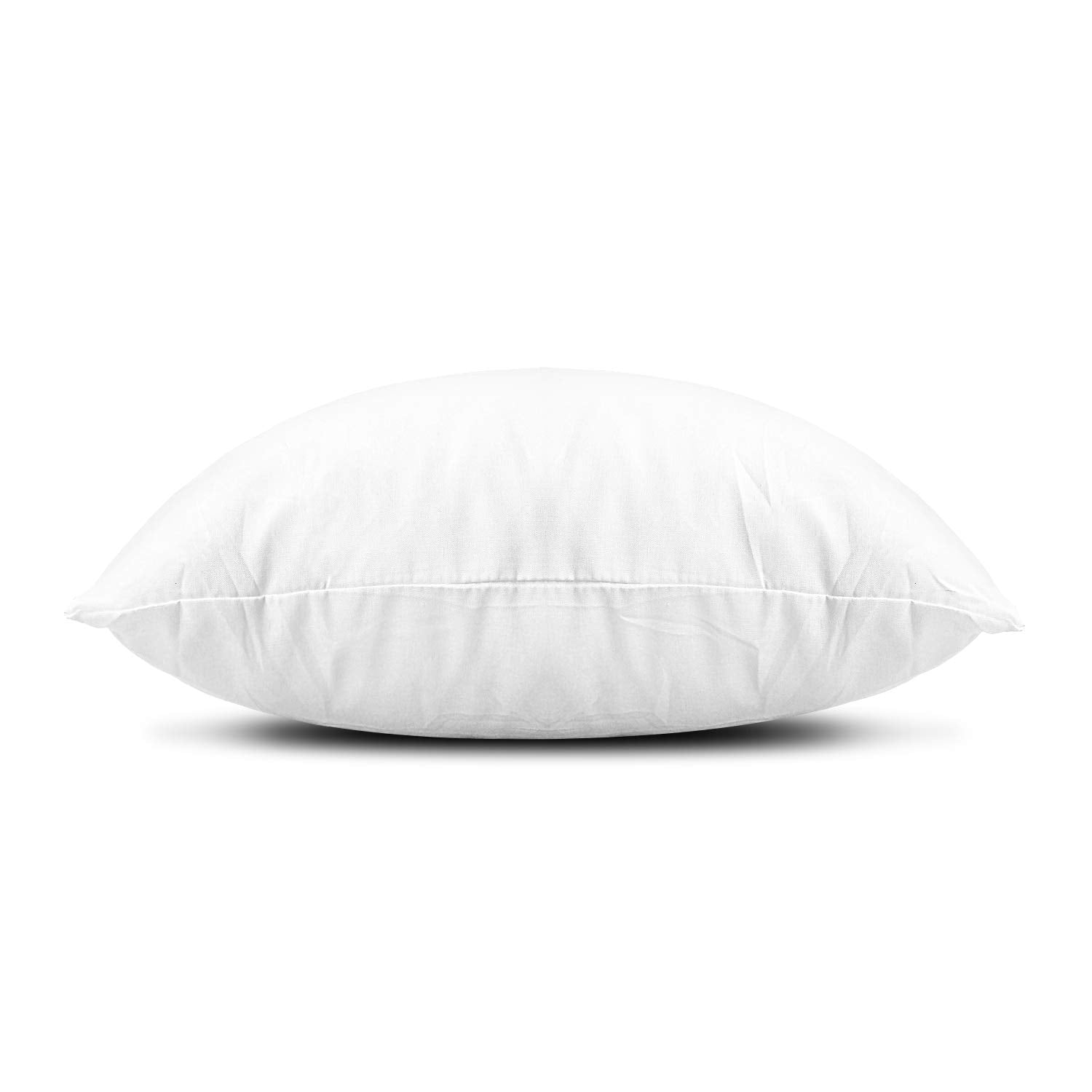EDOW Throw Pillow Insert, Lightweight Soft Polyester Down Alternative Decorative Pillow, Sham Stuffer, Machine Washable. (White, 18x18) - Medaid International