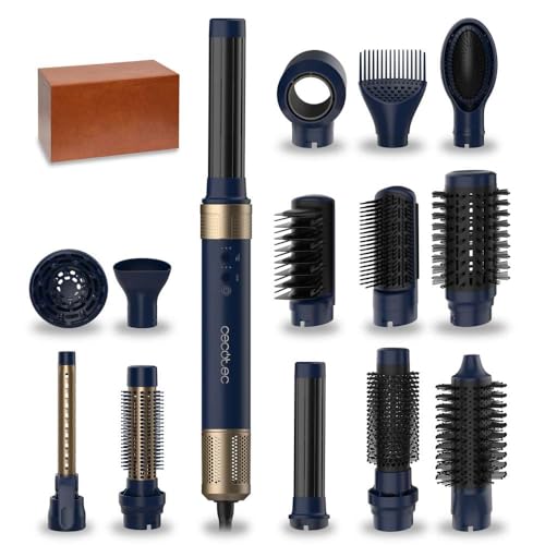 Cecotec - 14-in-1 Hot Air Brush with Coanda Technology, 1400W Power, 3 Heat Settings