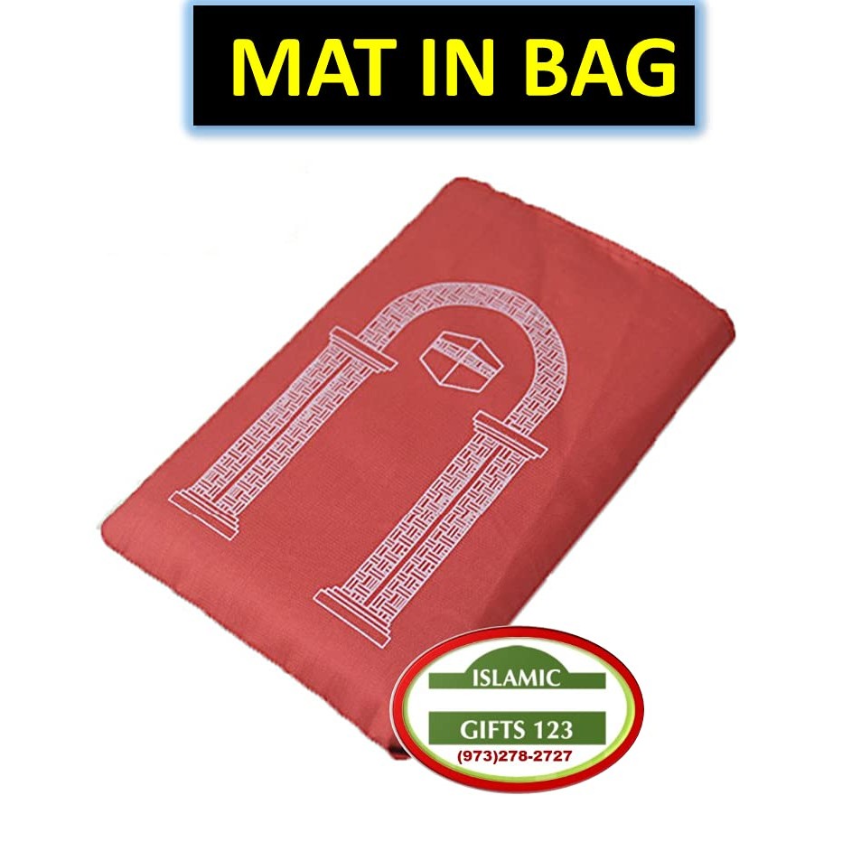 12 Pcs Mini Pocket Portable Travel Prayer Praying Rug Mat Namaz Carpet Islamic Muslim Musallah Foldable Waterproof Salah Gift Ramadan Eid Gifts - Medaid International
