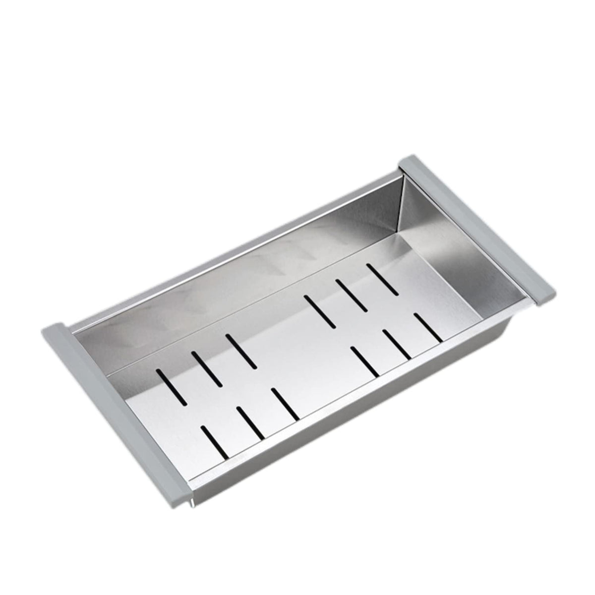 Stainless steel kitchen sink 60 * 45 cm undermount sink one basin sink kit (silver)