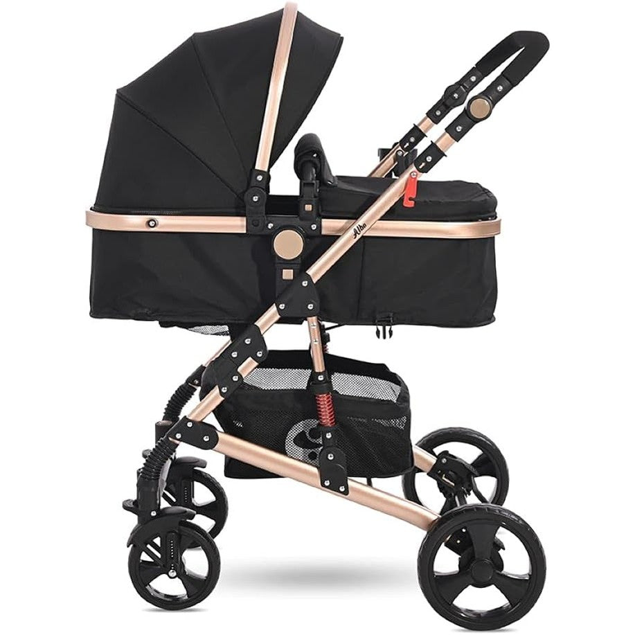 Lorelli - Baby Stroller - Alba Premium Set 3in1 - (NEW) - Black - Travel System