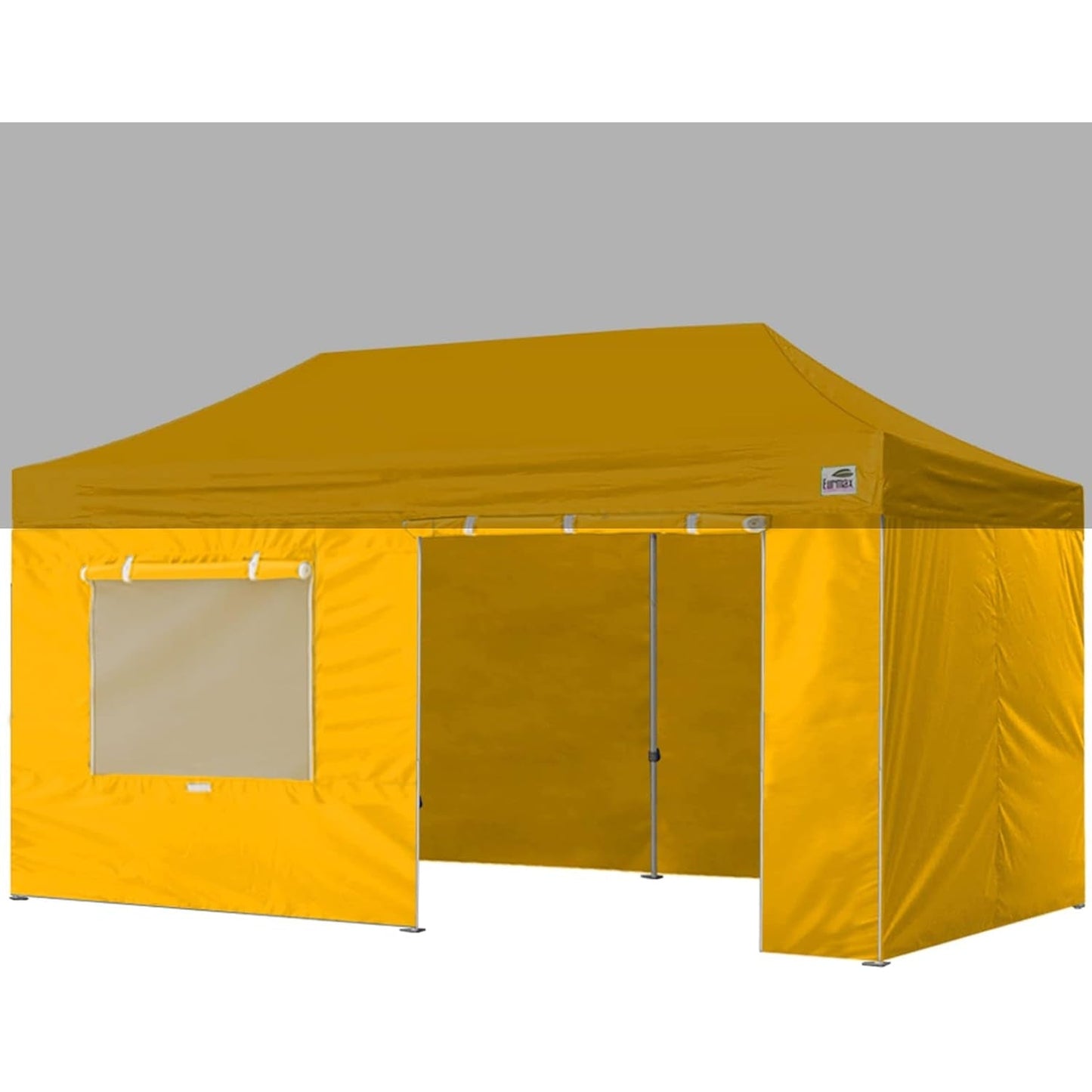 Eurmax USA Full Zippered Walls for 10 x 20 Easy Pop Up Canopy Tent,Enclosure Sidewall Kit with Roller Up Mesh Window and Door 4 Walls ONLY,NOT Including Frame and Top（White） - Medaid International