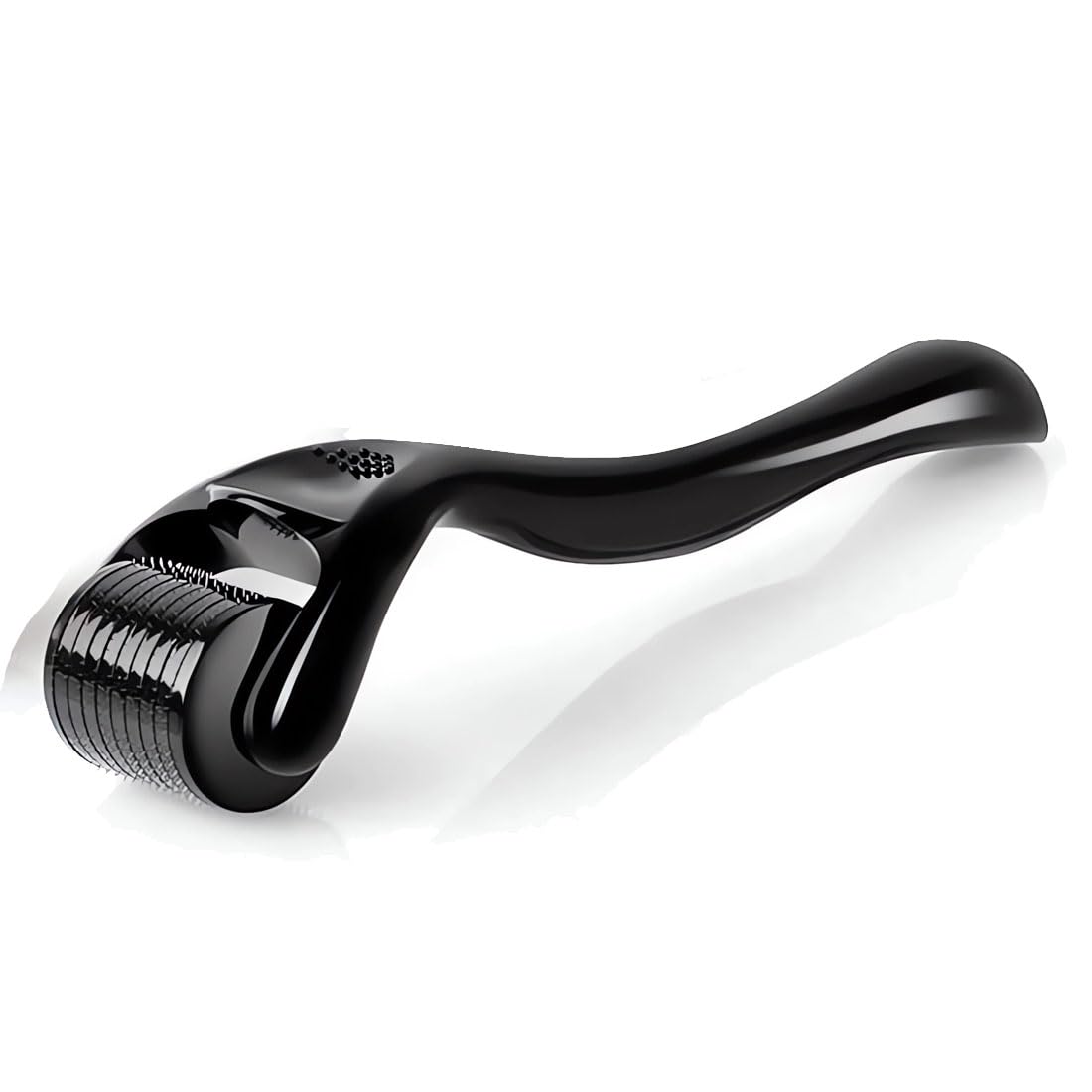 Wasali 540 Titanium Derma Roller for Face Hair Beard Scalp,Beard Microneedle Roller,Personal Use Microneedling,Microdermabrasion Cosmetic Beauty Instrument for Men Women（Black 1.o） - Medaid International