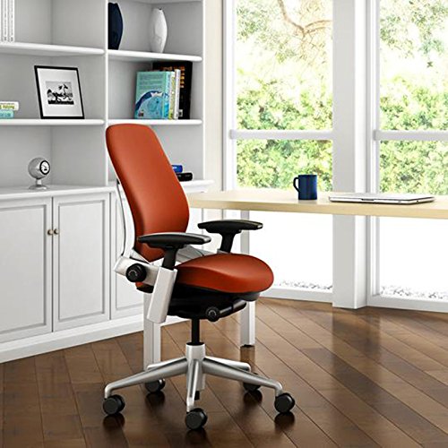 Steelcase Leap Office Chair Seven – Points of Adjustability – Ergonomic Back Support Chair – Lumbar Support – 4D Adjustable Arms – Black Frame – Onyx - Medaid International