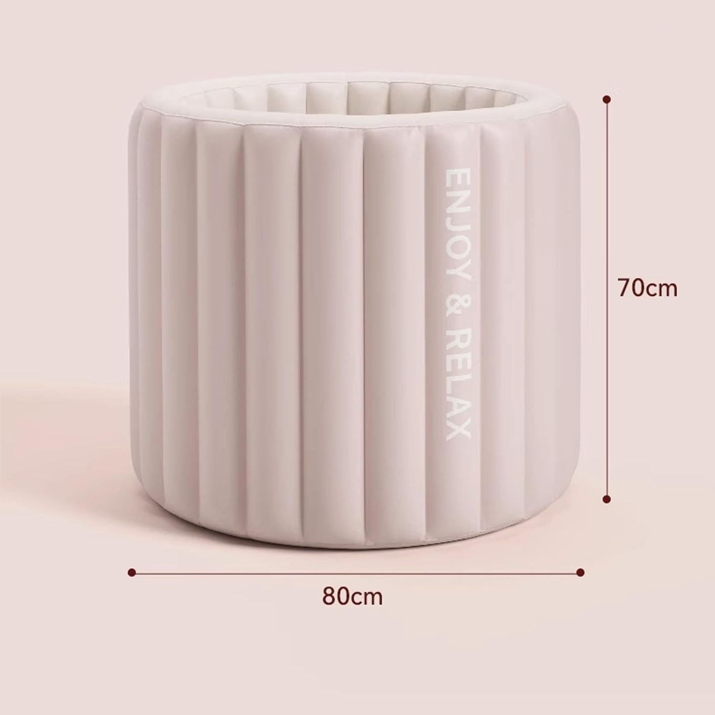 Inflatable Bathtub with Pump 45s Quick Setup